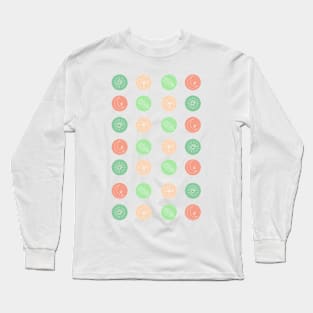 Sun, flower, leaf and moon Long Sleeve T-Shirt